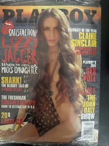 Claire Sinclair PLAYBOY MAGAZINE June  2011 FACTORY SEALED Lizzy Jagger - Bild 1 von 2