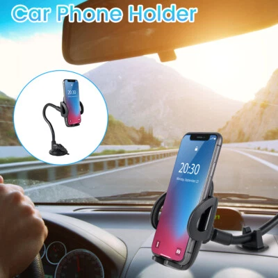 Mobile Phone Holder for Car Universal Stand Cradle Windscreen Suction Mount Lw - image 1 of 4