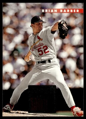 1996 Donruss #547 Brian Barber St. Louis Cardinals - Image 1 of 2