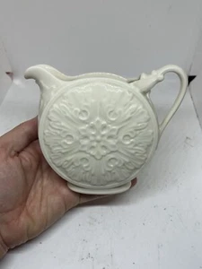 Lenox Woodland Collection Pitcher Sharon 10 Oz Ivory with Snowflake Design EUC - Picture 1 of 7