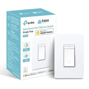 Kasa Apple HomeKit Smart Dimmschalter KS220, einpolig, Neutralkabel - Bild 1 von 5
