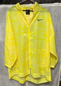 NIKE SPORTSWEAR INDIO WOVEN JACKET CJ3038-757  oversized loose fit Large Yellow - Picture 1 of 7