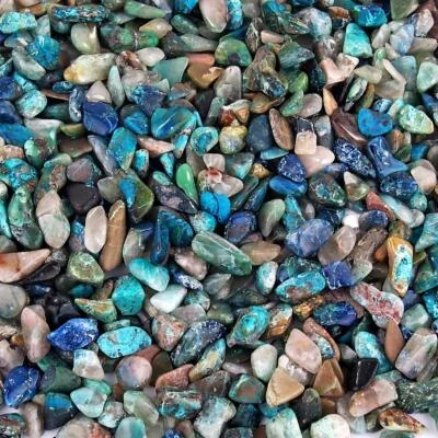 schöne kleine Shattuckit Trommelsteine Heilsteine 8 - 12 mm  A - Qualität - Bild 1 von 4