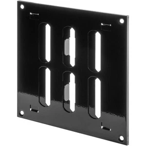 6" x 6" Inch Black Adjustable Air Wall Vent Cover - Indoor Outdoor Metal Gril... - Picture 1 of 7