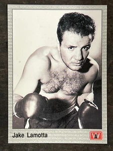 Jack LaMotta Boxing Card 1991 AW Trading Card #98 - Picture 1 of 2