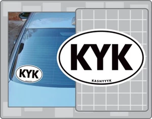 KASHYYYK EURO Vinyl Decal Car Truck Window Star Wars Wookie Planet Sticker - Foto 1 di 1