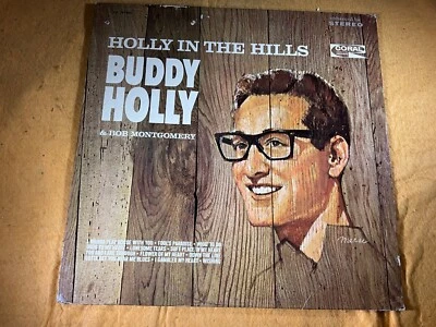 W5-61 BUDDY HOLLY Holly In The Hills -  CORAL 7-9627 - RECORD - ROCK Foto 1 de 4
