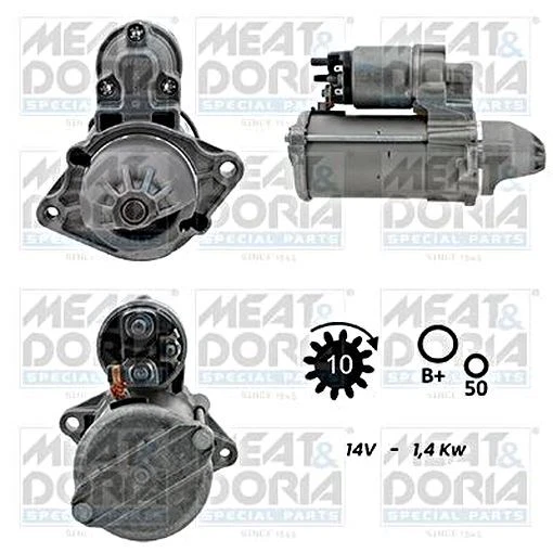 Starter For CHEVROLET Aveo OPEL Astra J Corsa D E Meriva B 06-15 1202203 - Imagem 1 de 1