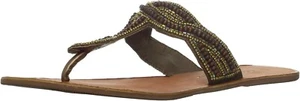 Chinese Laundry Womens Beach Baby Flip Flop Thong Sandals Bronze 8 Medium - Picture 1 of 5