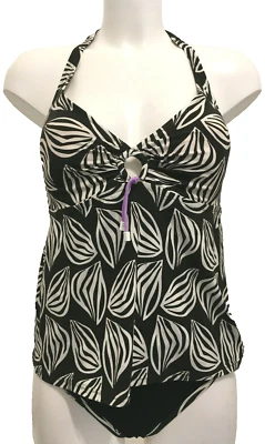 Conjunto de Tankini Maryan Mehlhorn 12 para Tazas B Cuello Halter Floral Acolchado Top y Calzoncillos  Foto 1 de 4