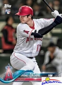 2018 Topps Shohei Ohtani FIRST PRINTED TOPPS ROOKIE CARD w/RC Logo LA Angels 