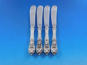 Richelieu by International Sterling Silver Butter Spreader HH Paddle Set 4 pcs - Picture 1 of 3