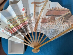 Japanese sensu, kimono, mie isenjingu fan NOVEL From Japnan - Picture 1 of 6