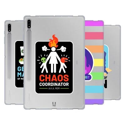 HEAD CASE DESIGNS FUNNY JOB TITLES SOFT GEL CASE FOR SAMSUNG TABLETS 1 - Image 1 of 4