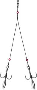 VMC BPRWYH Bladed Predator Rig Wire Y Harness 6.25inch 65 lb test Pick Hook NIP - Picture 1 of 5