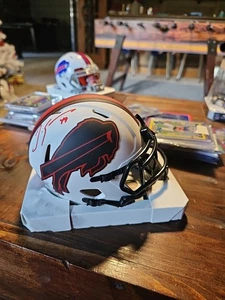 Tremaine Edmunds Signed Riddell Buffalo Bills NFL Football Mini Eclipse Helmet - Bild 1 von 3
