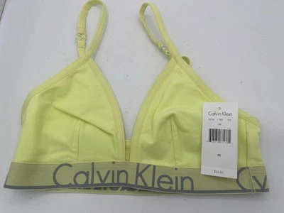 Bralette Triángulo Moderno Calvin Klein Algodón Ligeramente Forrado, Mujer’s Talla Mediana Foto 1 de 4