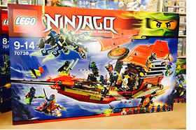 Lego 70738 Ninjago Final Flight of Destiny's Bounty Brand New Sealed Retired