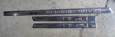 11-14 JEEP GRAND CHEROKEE Right Left Front Rear Door Moulding Trim Chrome OEM Foto 1 de 4