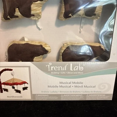 Trend Lab Musical Crib Mobile Northwoods Edition - Image 1 of 4