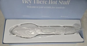 NEU Nori Press Hand-Dampfbügeleisen blau Neu im Karton weiß - Bild 1 von 3