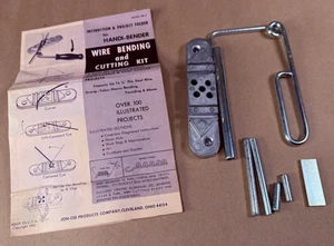Vintage Handi-Bender Wire Bending Jig & Cutting Kit 1965 - Model HB-3 - Picture 1 of 13
