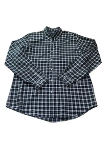 Polo Ralph Lauren Button Down Shirt Mens XL Classic Fit Plaid L/S Flash Pony - Picture 1 of 11