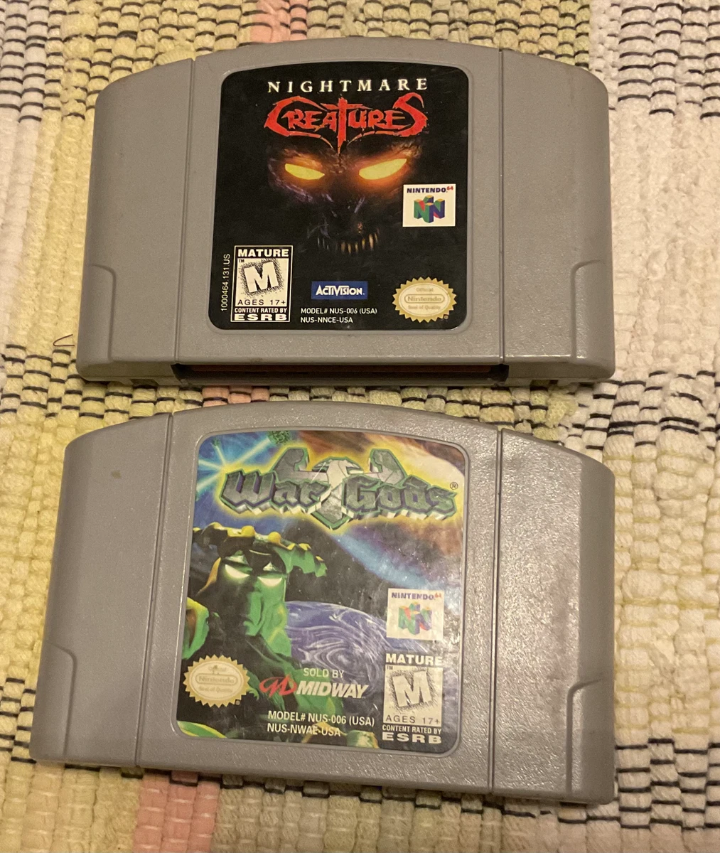 Nightmare Creatures【中古美品・N64北米版】 Nightmare Creatures【中古美品・N64北米版】 Amazon.com: Nightmare