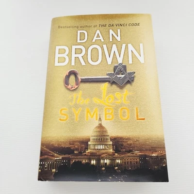 The Lost Symbol By Dan Brown Large Hardcover Book 2009 - image 1 of 4