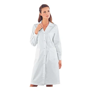 Damen Arzt Labor Anti-Säure Bluse weiß M / lang - Isaak - Apotheker  - Bild 1 von 3
