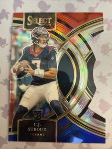 Panini Select 2023 - Premier Level C.J. Troquelado Prizm Stroud negro y rojo (RC)🔥🔥 - Imagen 1 de 2