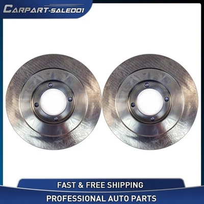 Rotores de freno de disco traseros 9,72" para Mazda 323 1988-1989 Foto 1 de 4