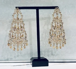 Pendientes de Moda Tono Dorado Boho Bohemio Araña Cuelga - Imagen 1 de 11