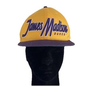 Cappello Berretto James Madison University Dukes Nuova Era Marca Snap Back - Foto 1 di 7