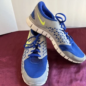 Nike Free Run+ 2 Shoes Mens Size 13 Gray/Blue  Running Sneakers 395912-402 - Picture 1 of 12