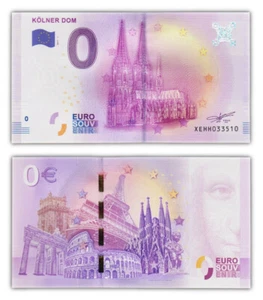 KOLNER DOM - 2017 - Touristenticket 0 Euro Souvenir - Neu UNC - Bild 1 von 1