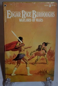 WARLORD OF MARS by Edgar Rice Burroughs Ballantine Books 10th Printing 1976 PB - Picture 1 of 5