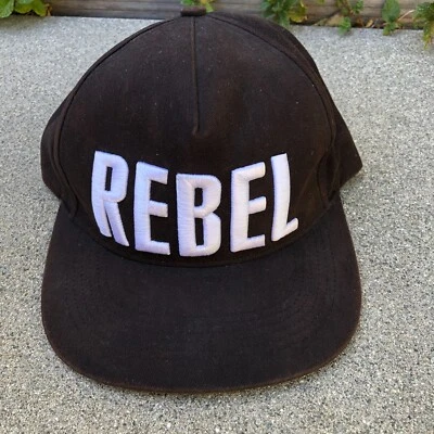 DISNEY PARKS X STAR WARS REBEL Gorra Snapback Jóvenes Niños Niños Negra Gorra Ajustable Foto 1 de 4