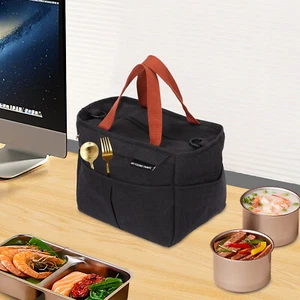 23*15*20cm Mittagessen Tasche Rechteckig Oxford-Gewebe Kühltasche 7L/1.54gal - Imagen 1 de 23