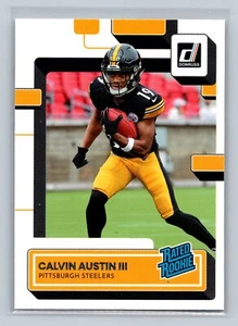 Calvin Austin III 2022 Donruss #336 Pittsburgh Steelers RC Rookie C11 - Picture 1 of 2