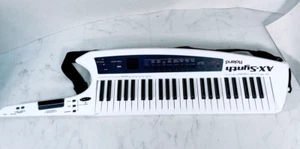 Roland AX-Synth weiß Shorkey Synthesizer mit Hardcase funktionstüchtig gebraucht - Bild 1 von 9