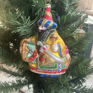 Kurt Adler Polonaise Christmas Ornament Wiseman On Horseback Poland - Imagen 1 de 5