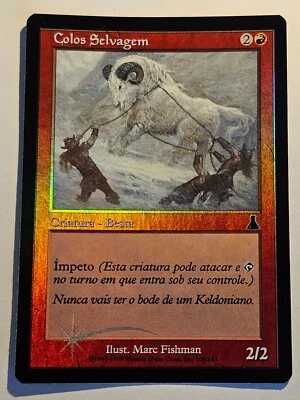 Wild Colos●FOIL●URZA'S DESTINY●MTG●1999●COMMON●PORTUGUESE●NM●02024 - Image 1 of 2