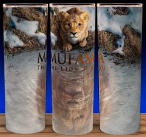 Mufasa Lion King Cup Mug  Tumbler 20oz with lid and straw - Picture 1 of 3