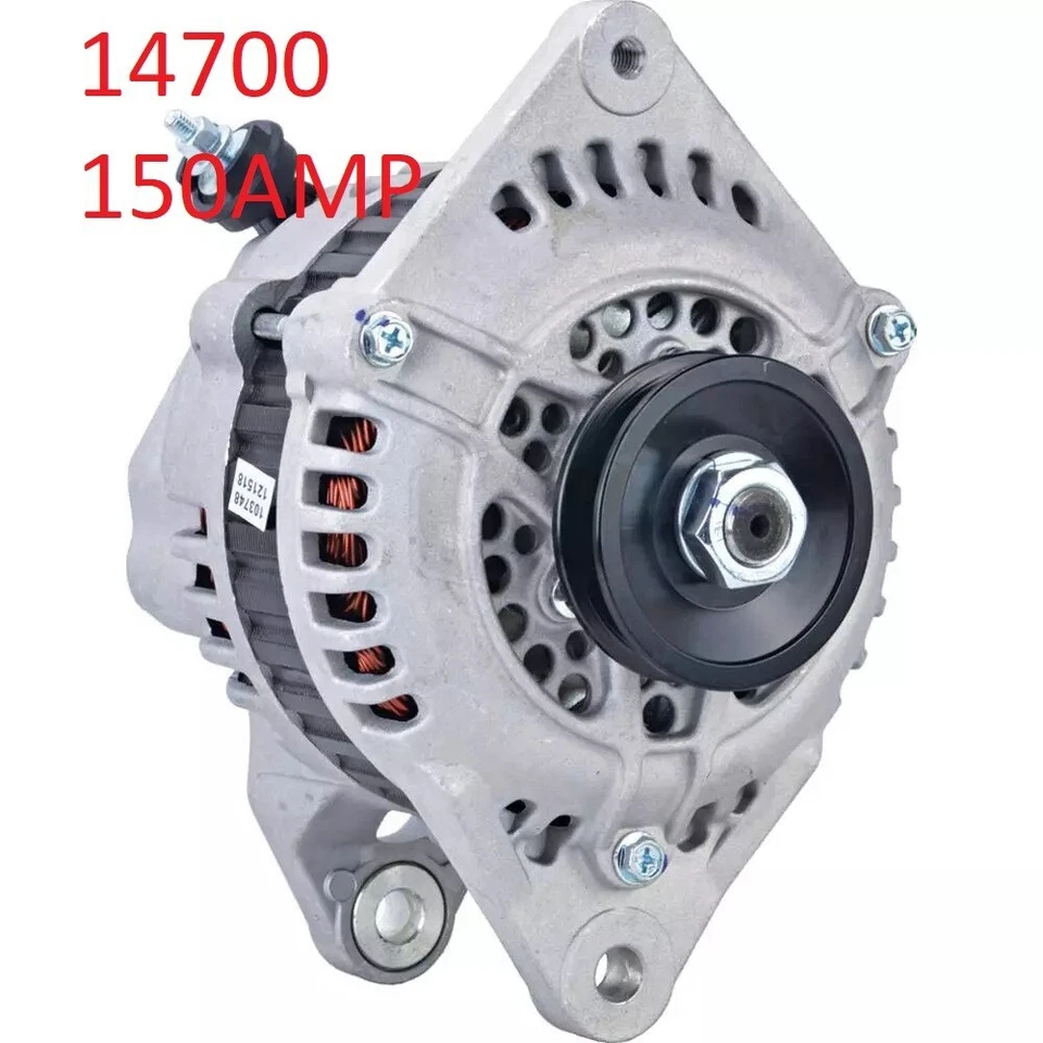 150 Amp 14700 Alternator Mazda RX7 1984 1985 1.1 L  High Output - Image 1 of 2