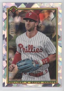 2020 Bowman 1990 Bowman Atomic Refractor /150 Bryce Harper #90B-BH