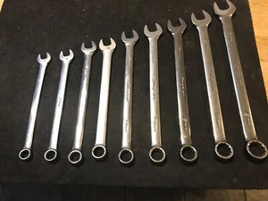 9 Piece Snap On Tools 12 Point Metric Combination 10-19mm Wrench Set OEXM - Bild 1 von 10