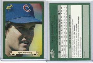 1987 Classic Baseball, #35 Ryne Sandberg HOF, Cubs - Picture 1 of 1