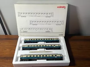 Marklin 42994 Escala HO South Wind Juego de 3 Coches Pasajeros DB Raro - Imagen 1 de 24