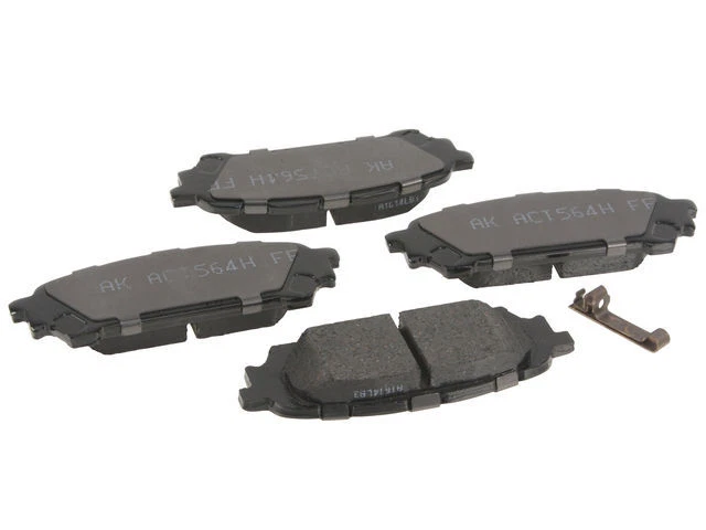For 2004-2008 Subaru Forester Brake Pad Set Rear Akebono 53895SWGV 2005 2007 Foto 1 de 2